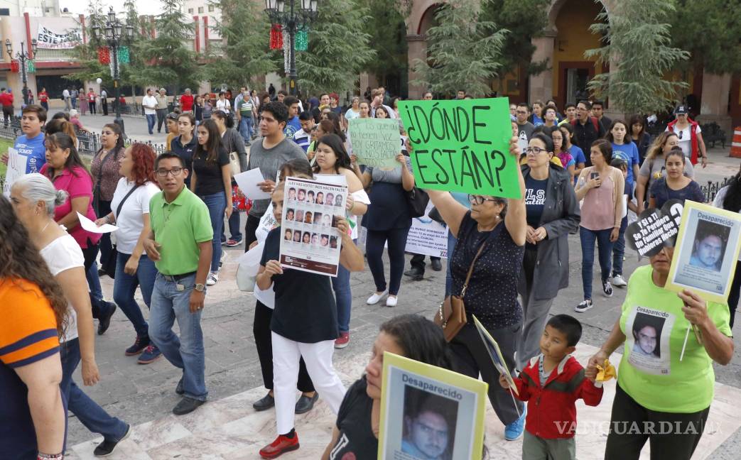 $!¡No nos dejen solas, caminen a nuestro lado!: madres de desaparecidos en Coahuila