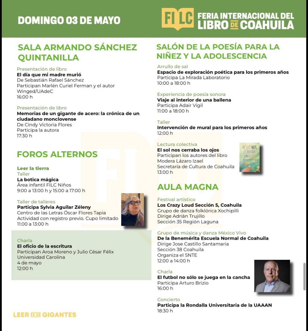 $!La amplia oferta de eventos convierte a las carteleras en una herramienta esencial para orientar a los asistentes.
