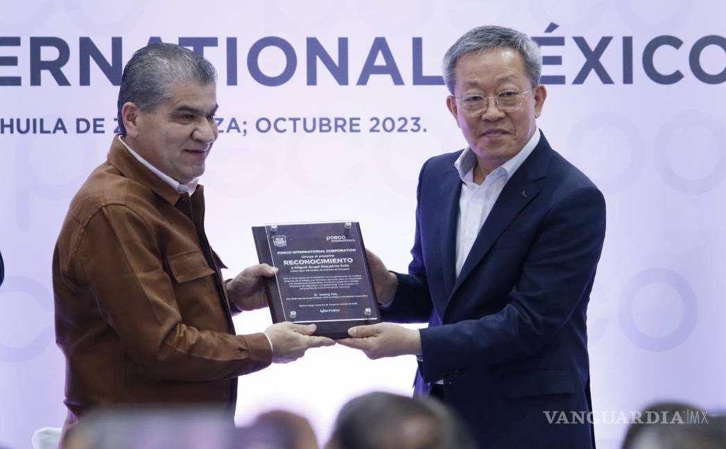 Inaugura POSCO planta en Ramos Arizpe y desde ya anuncia su expansión con un segundo complejo