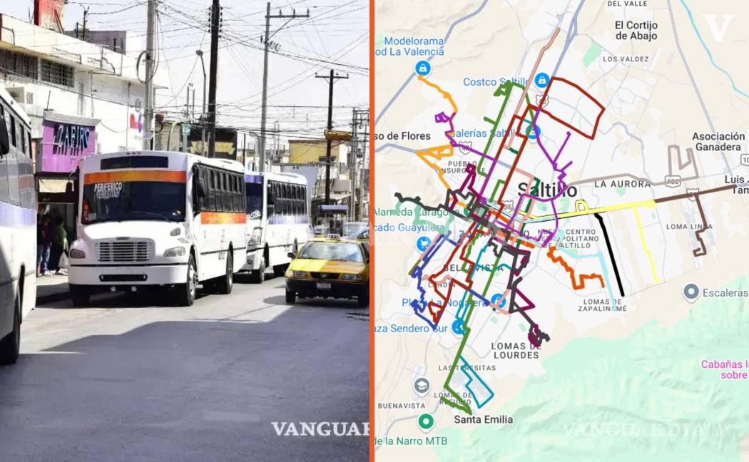 Saltillo: tras ocho años actualizan mapa de transporte público; se tiene reto de acercarlo a 250 mil personas