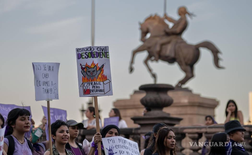8M: de norte a sur, mexicanas protestan entre violencia y elecciones (fotos)
