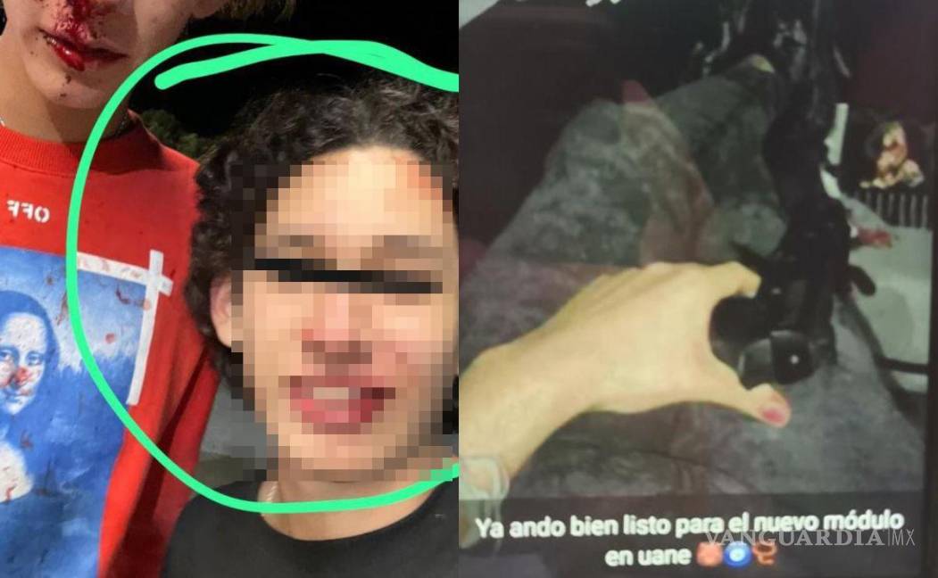 $!A través de redes sociales, el estudiante (izq.) amenazó con provocar un tiroteo.