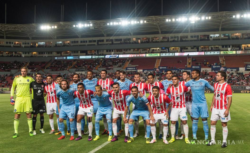 $!Necaxa se impuso al New York de Pirlo