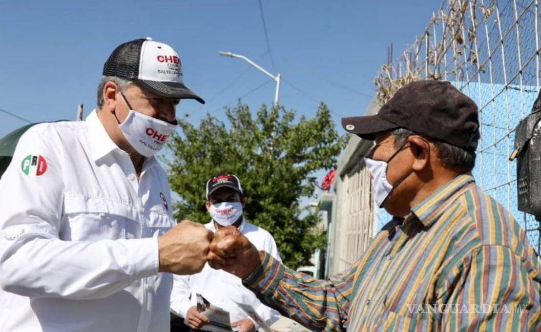 Simpatizantes de Chema Fraustro en colonias de Saltillo ya tienen su voto definido