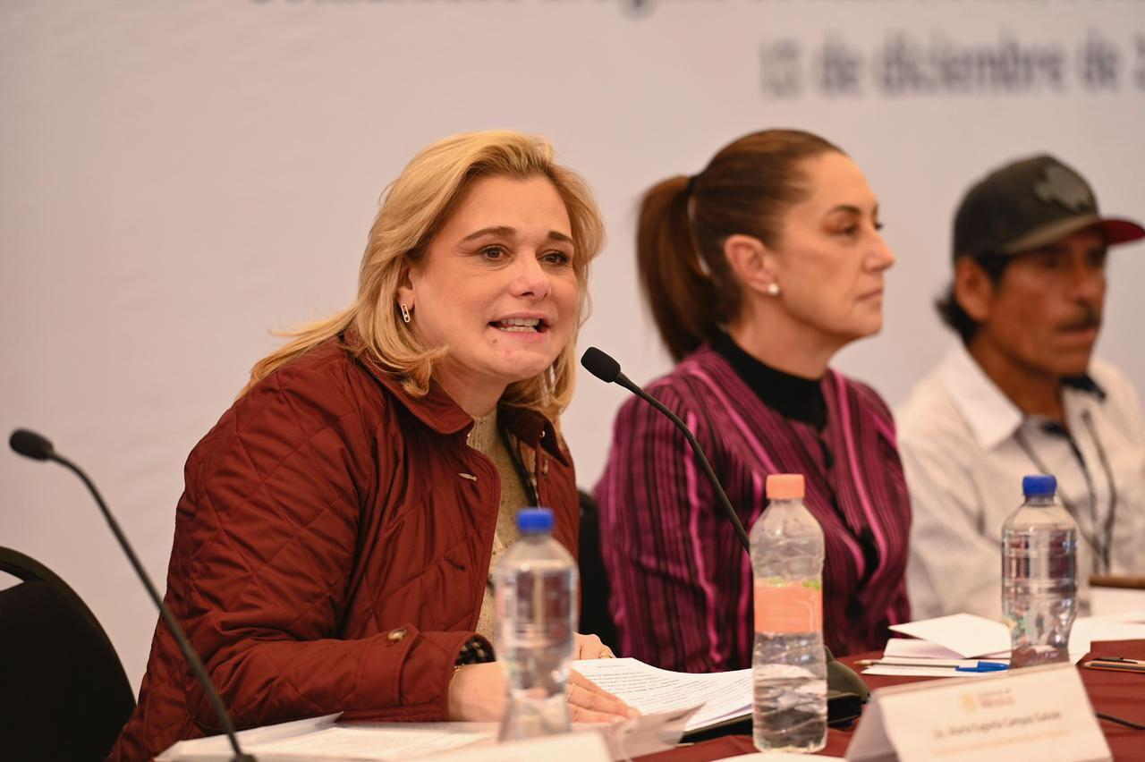 Revira Claudia Sheinbaum a Maru Campos: ‘Colaboraron con EU fuera de Constitución’