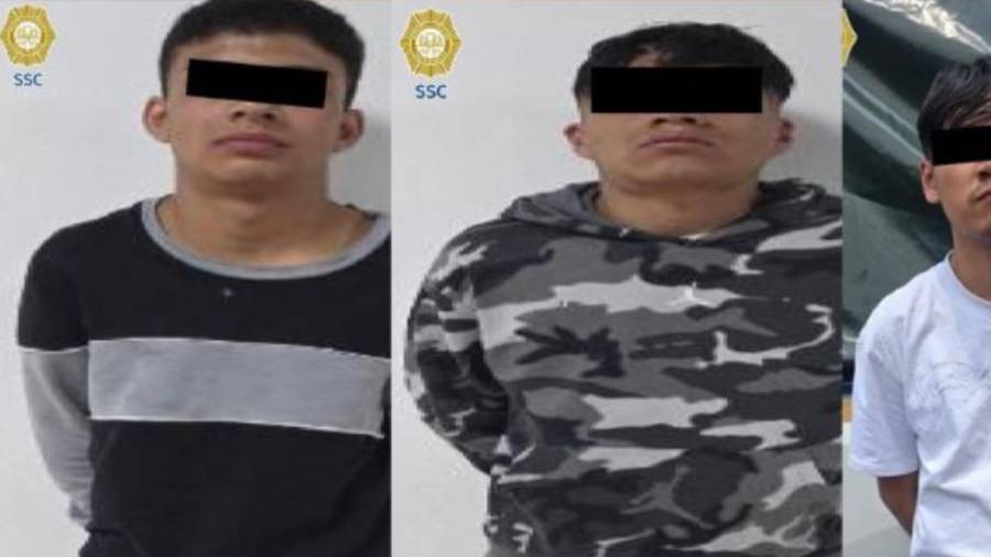 Los jóvenes que cuentan con antecedentes delictivos, fueron detenidos en las colonias Morelos y Zona Centro, en CDMX.