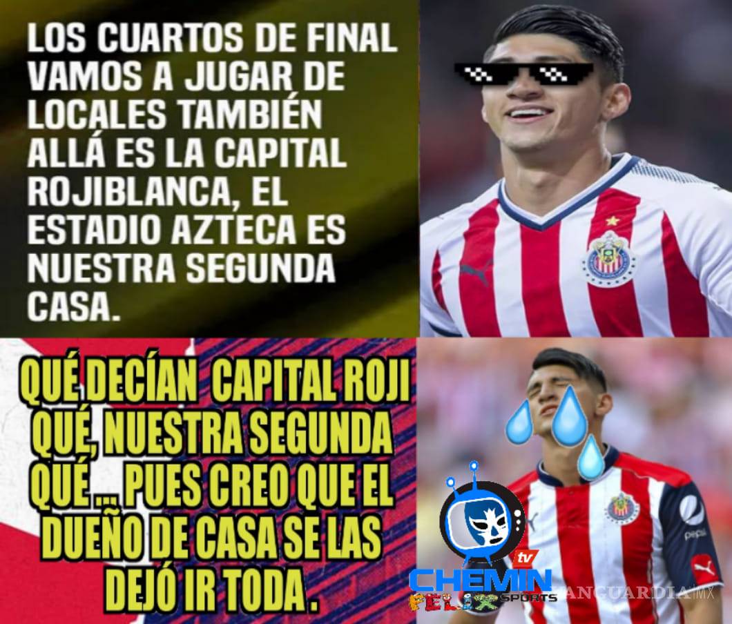 $!Los memes de la derrota de las Chivas en la Copa MX