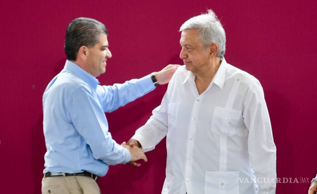 $!Destaca Miguel Riquelme acuerdos con AMLO en beneficio de Coahuila
