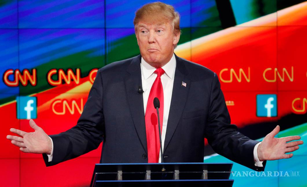 Primer duelo de la noche es entre Bush y Trump