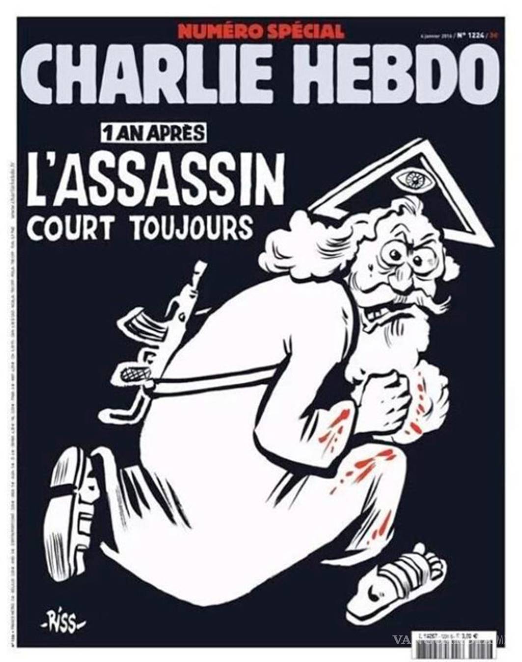 $!Semanario francés 'Charlie Hebdo' vuelve a levantar polémica; ahora es acusado de 'islamófobo'