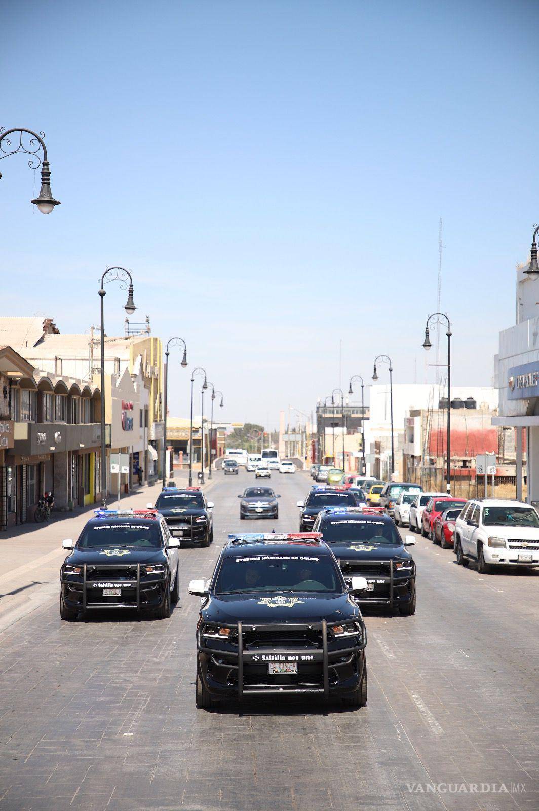 $!Cinco patrullas más se sumaron al equipo motorizado para vigilar la ciudad.