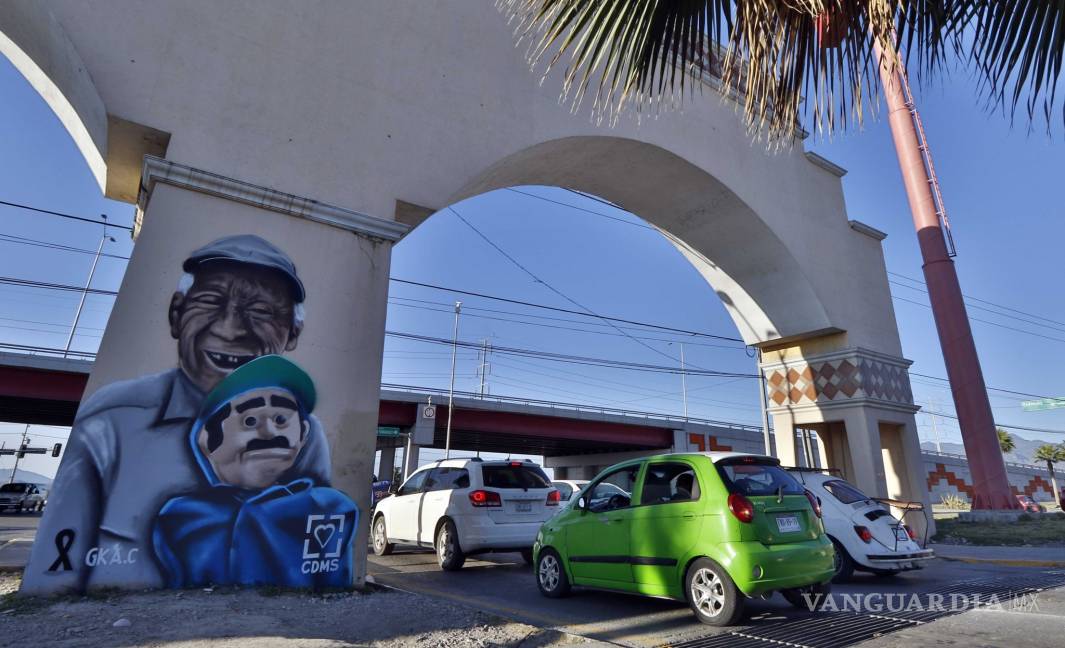 $!Brindan homenaje en Mirasierra con mural a Don José el icónico titiritero de Saltillo