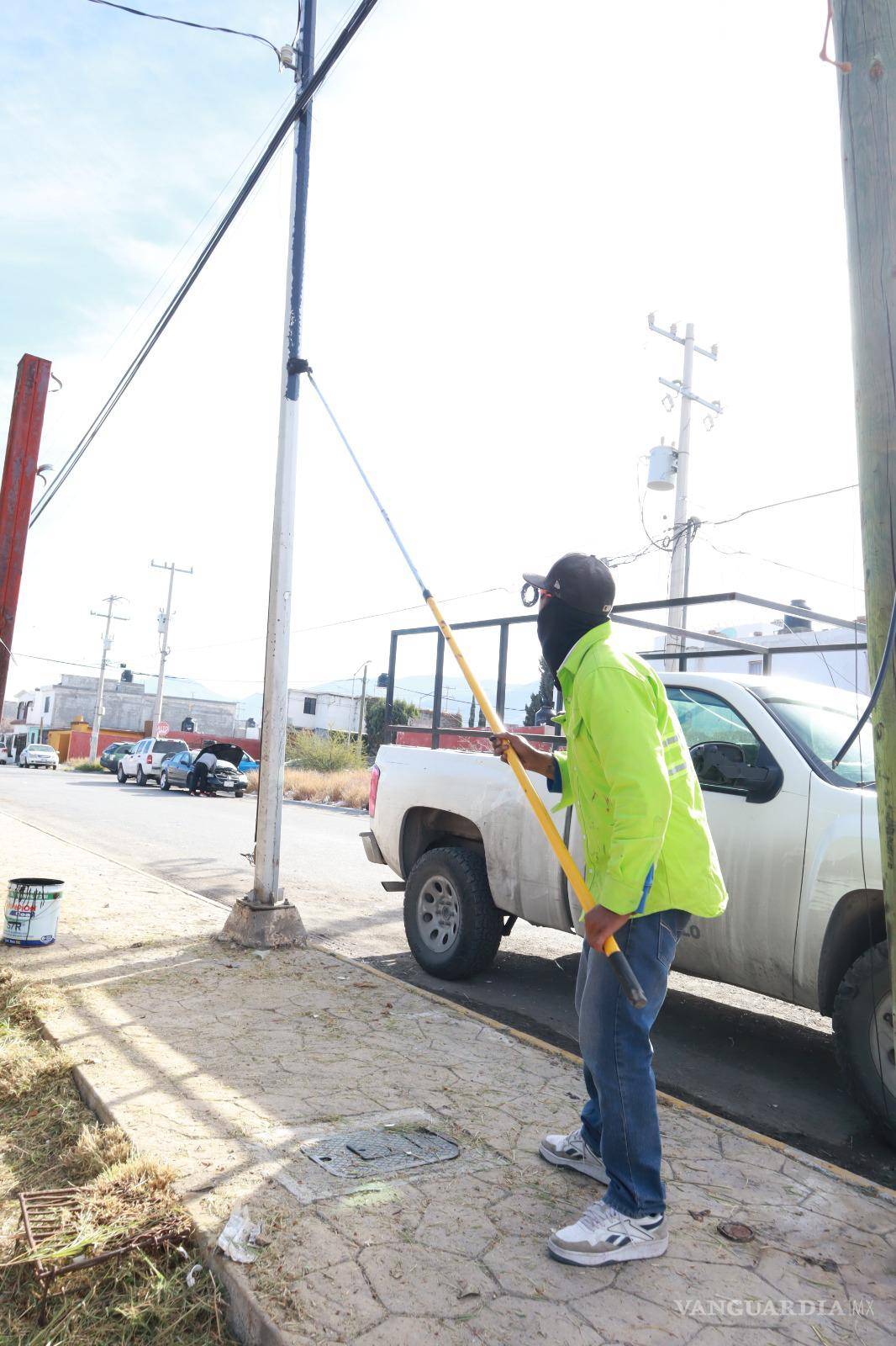 $!Con acciones de reparación, pintura y limpieza se mejora la seguridad, la imagen urbana y la convivencia social.