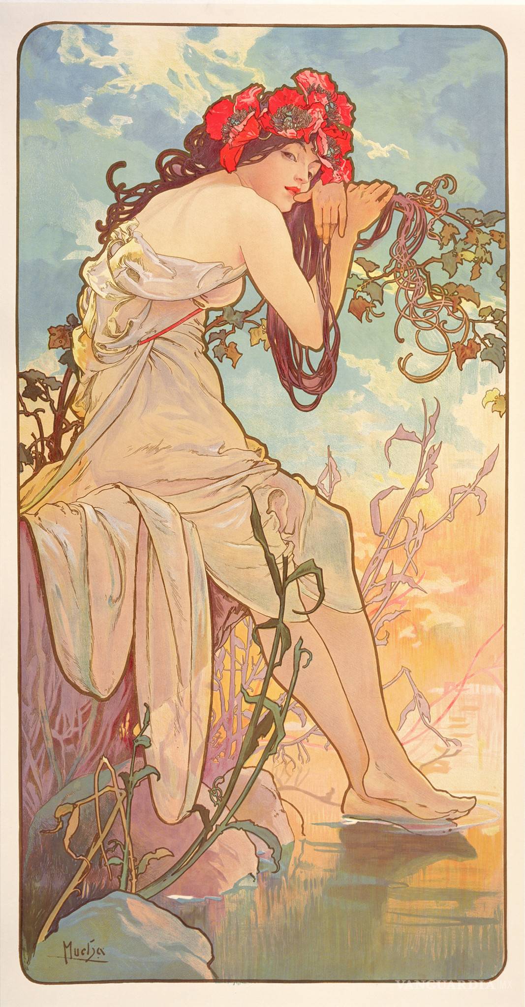 $!Alphonse Mucha, seduce al público español con su obra Art Nouveau