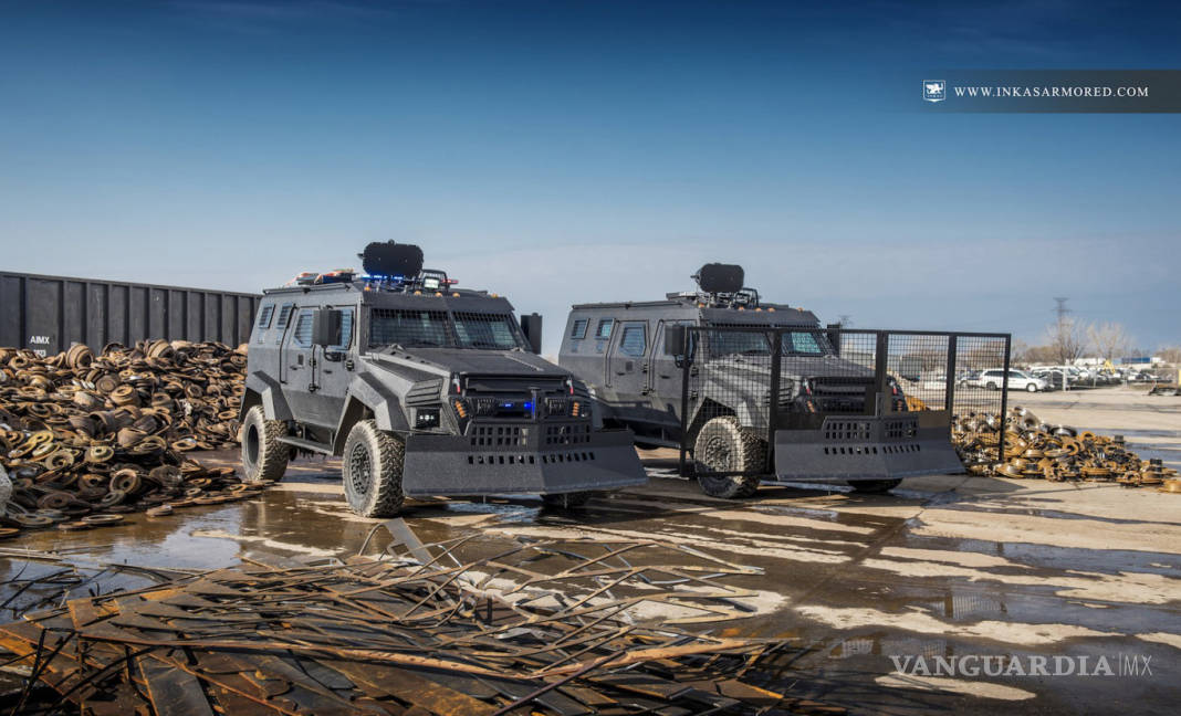 $!Inkas Sentry MPV, bestial pick-up blindada pensada para un uso militar y policial