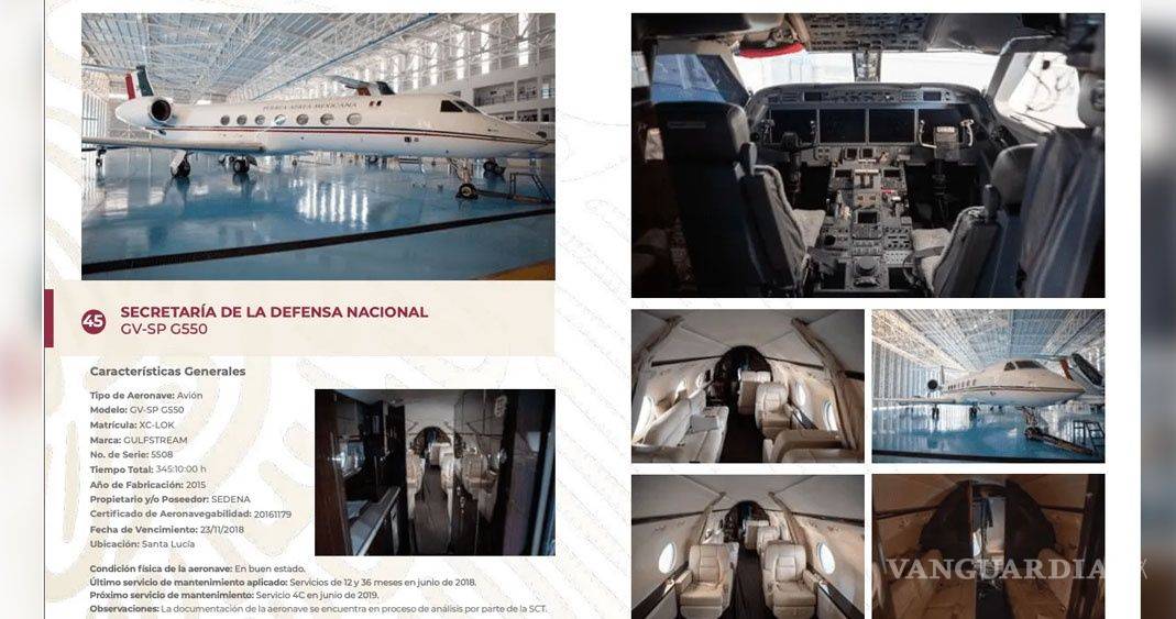 $!Avión en el que viajó Evo Morales a México tuvo un costo de 54 mdd