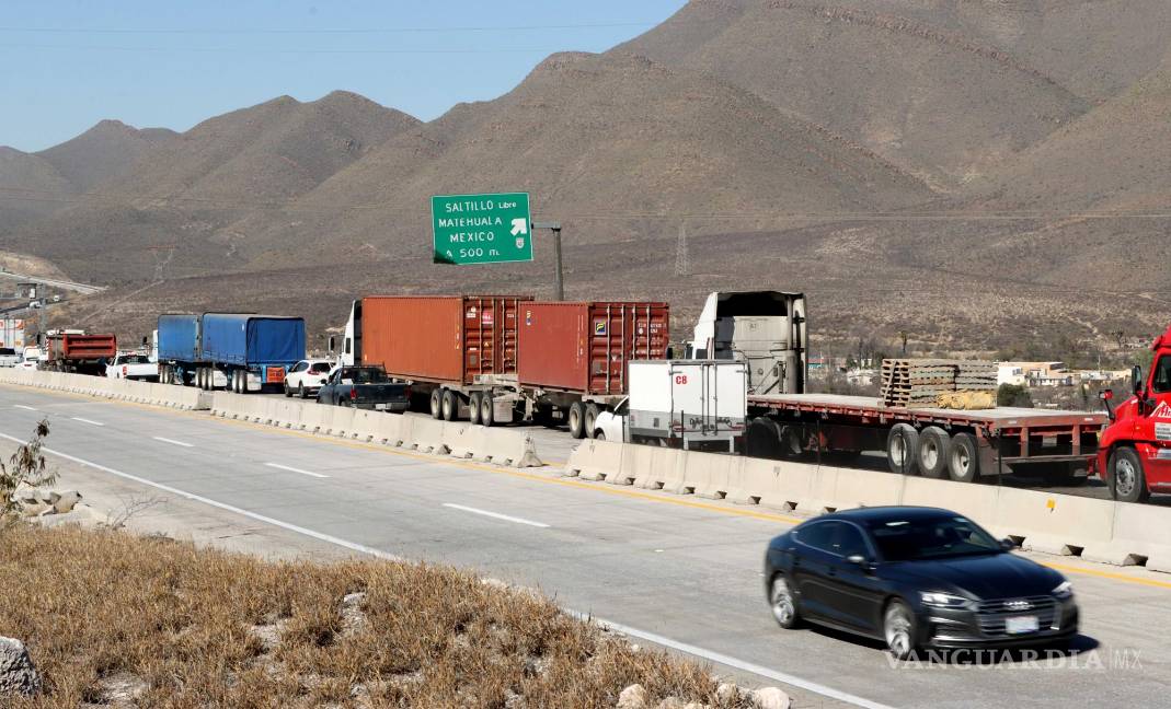 $!Colapso en la autopista Monterrey-Saltillo, por accidente en la libre: concesionaria