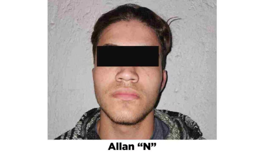 $!Allan, de 18 años de edad, fue trasladado al penal de Barrientos