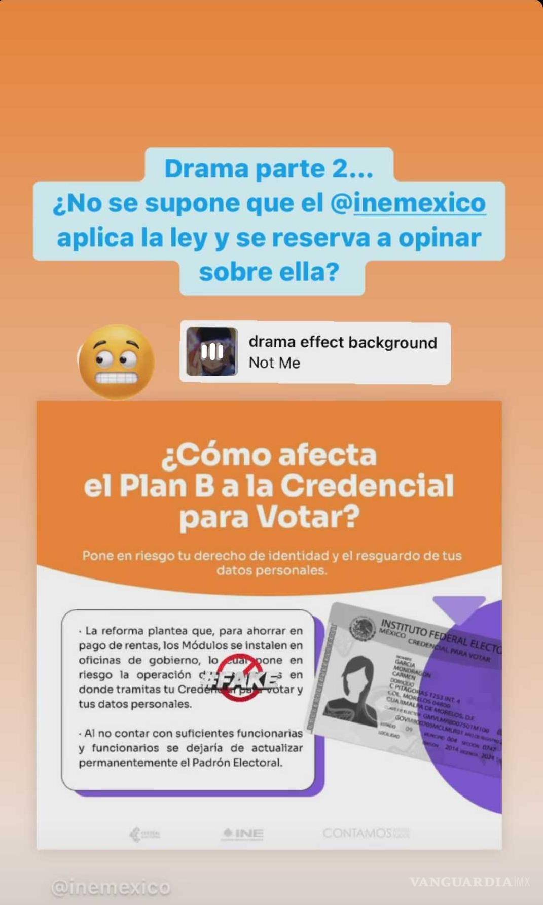 $!Defensa emprendida por el INE es un drama, según Beatriz Gutiérrez