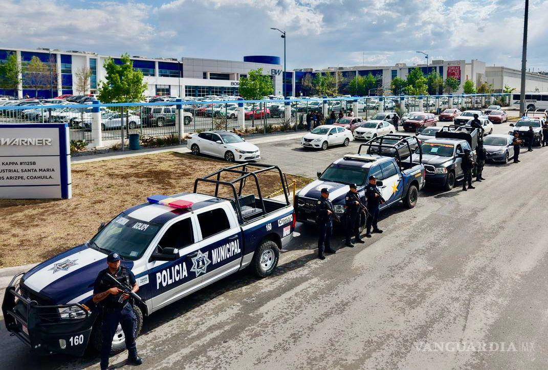 $!Los operativos forman parte de la estrategia para fortalecer la seguridad en Ramos Arizpe.