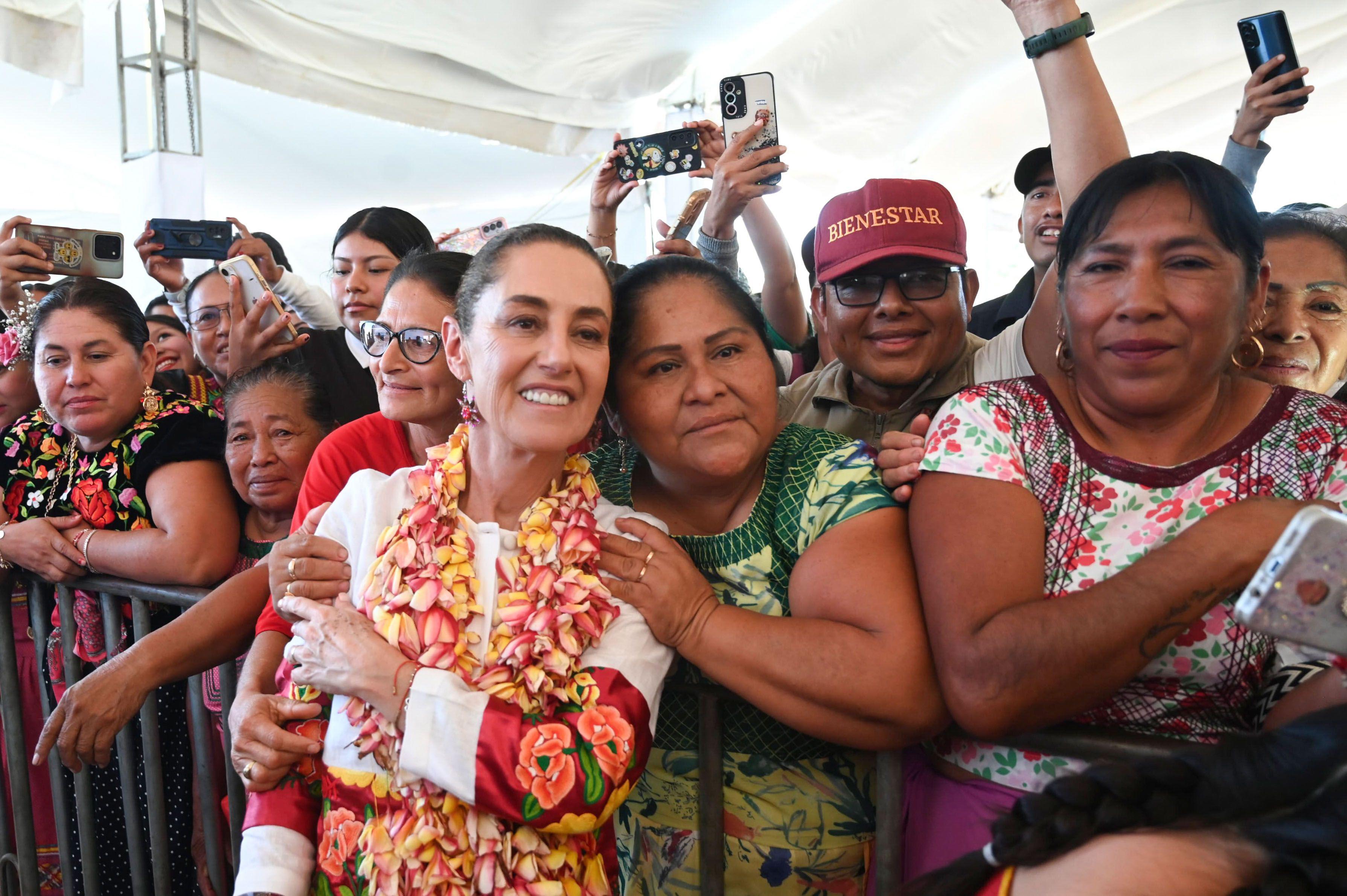Lidera Claudia Sheinbaum popularidad de los presidentes latinoamericanos