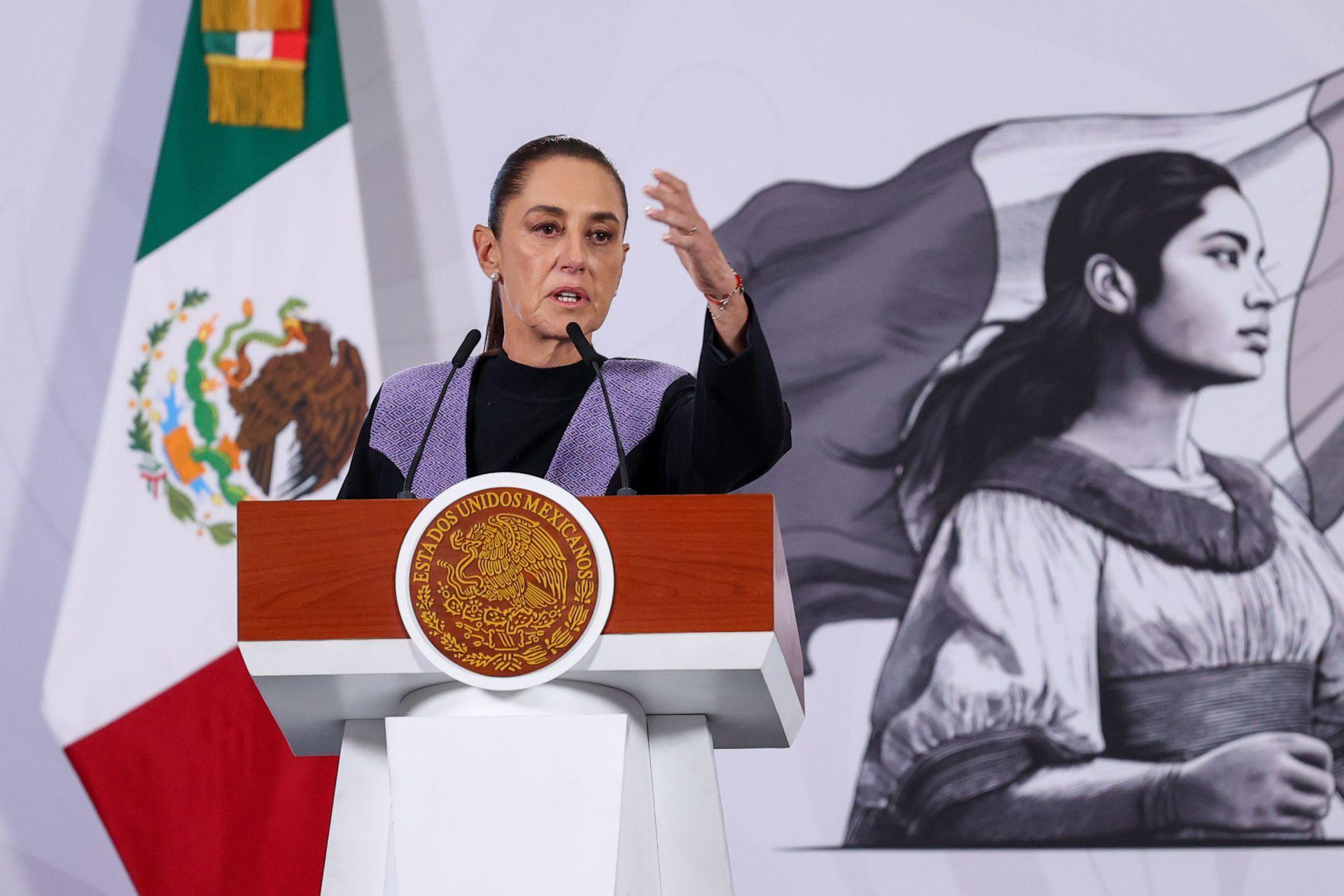 Atribuye Sheinbaum a factores externos los principales retos de su gobierno