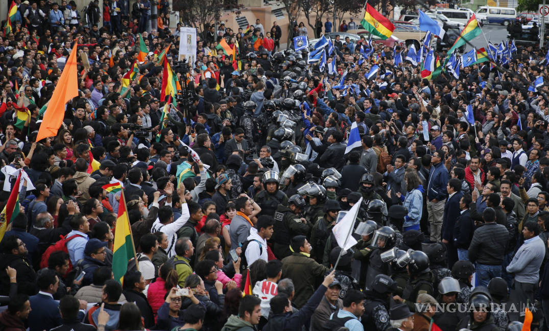 $!Bolivia enfrenta un huelga y denuncias por fraude electoral