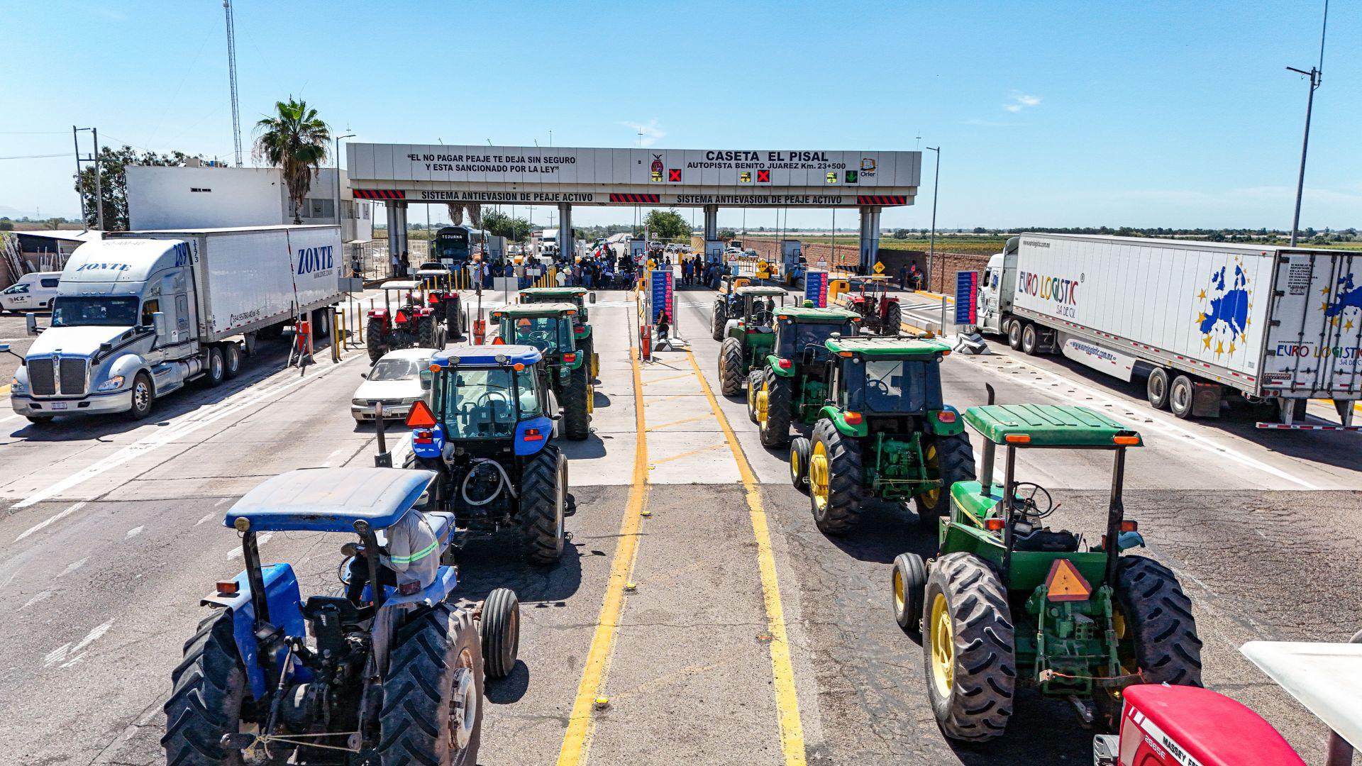 Las carreteras afectadas por paro nacional de transportistas y agricultores