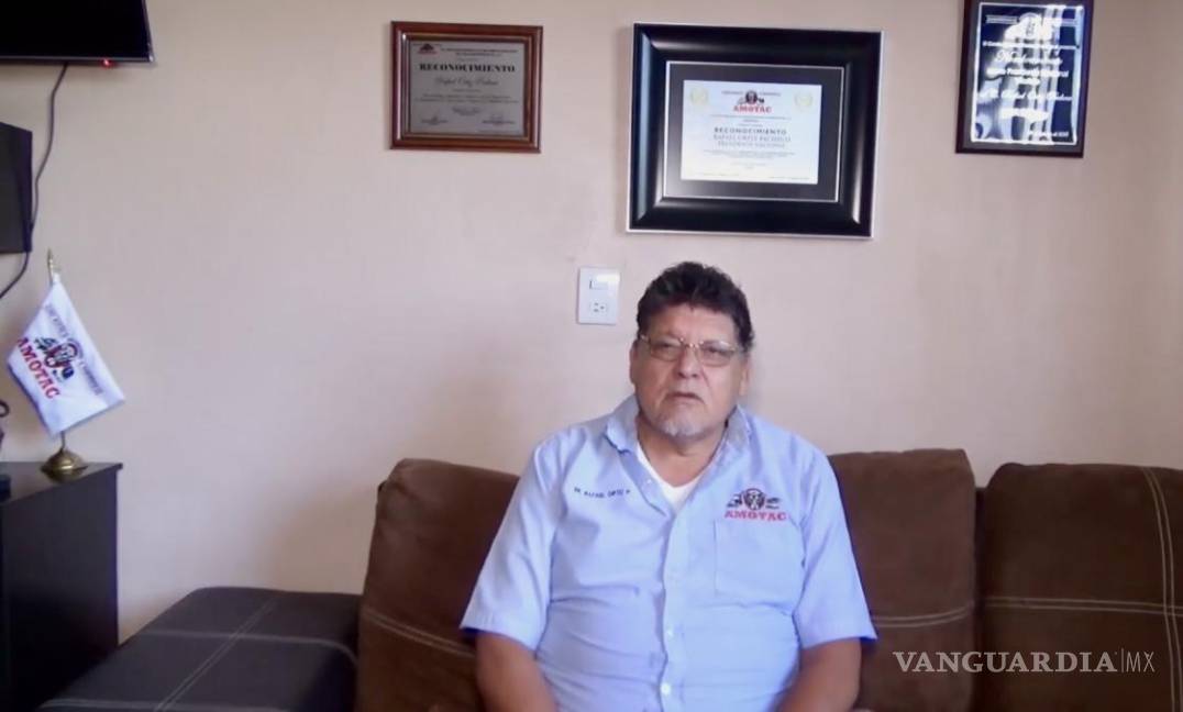 $!Rafael Ortiz Pacheco, apodado “El Búfalo”, presidente nacional de AMOTAC, tiene al 31 de enero pasado, dos órdenes de aprehensión.