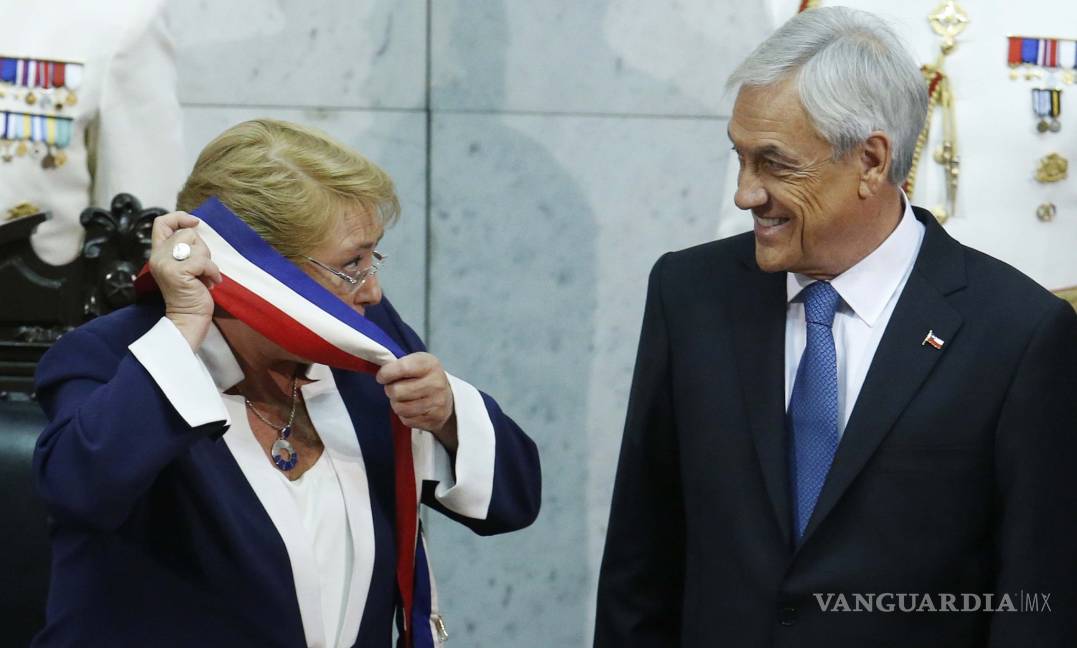 $!¡Adiós Bachelet! Sebastián Piñera asume como presidente de Chile por segunda vez