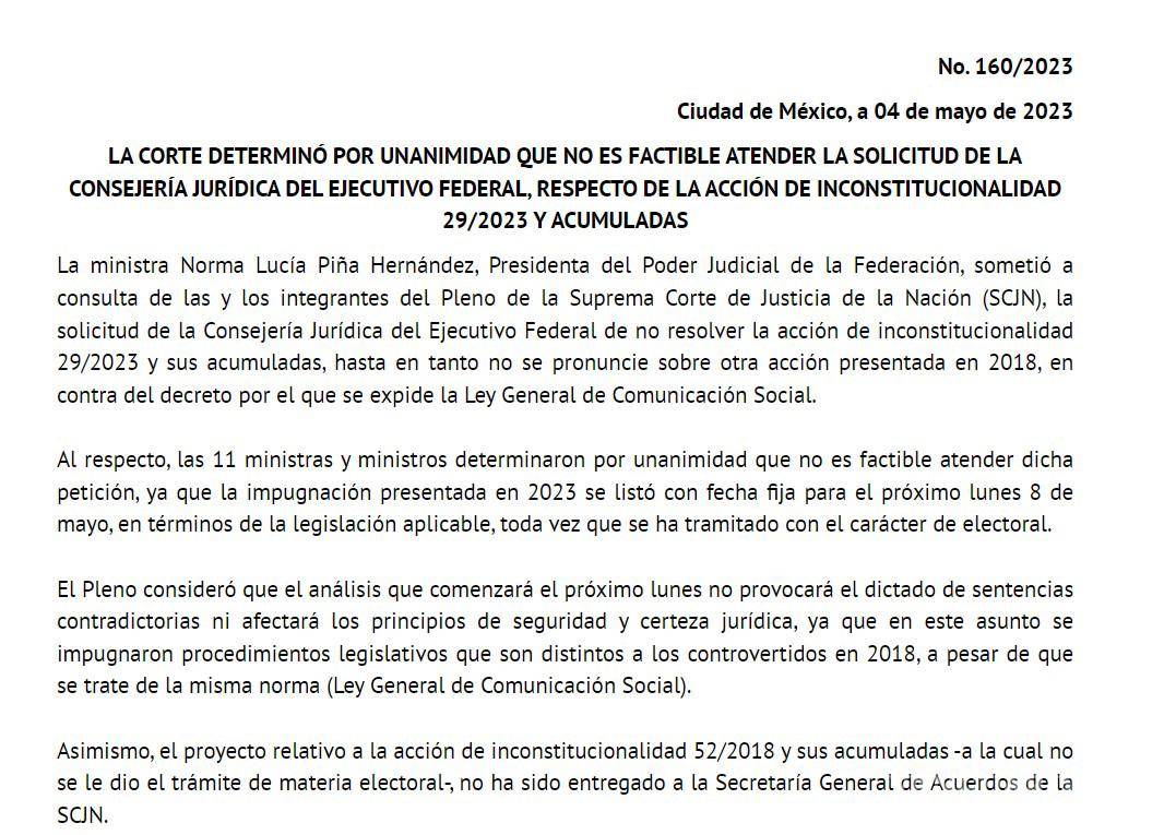 $!La resolución se llevó a cabo en una sesión privada.