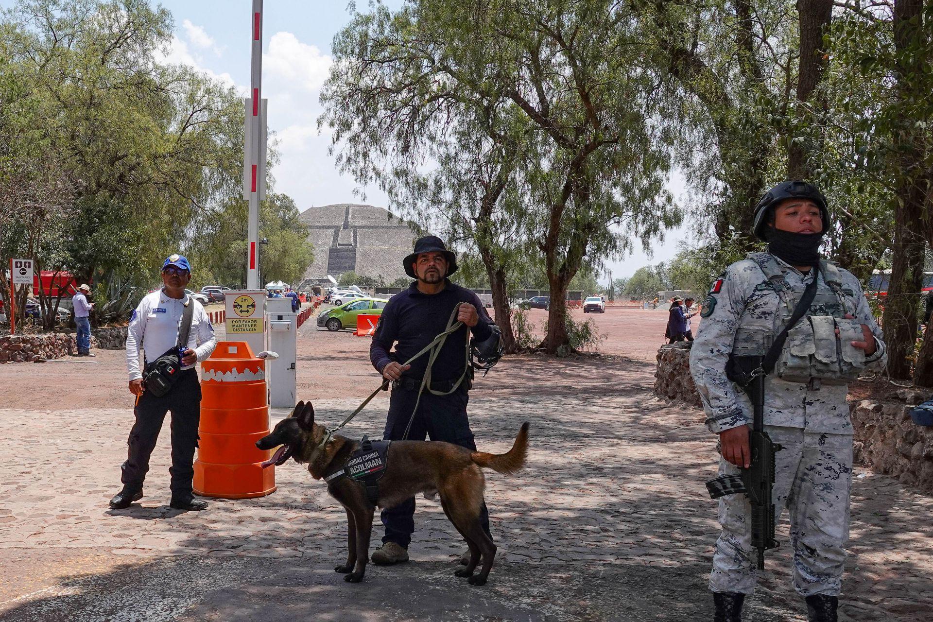 Reabren zona arqueológica de Teotihuacán con mayor seguridad