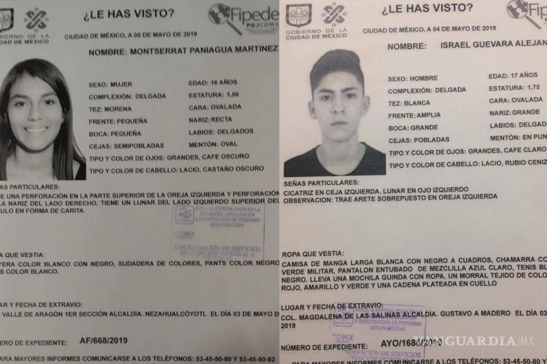 $!Ahora desaparecen dos estudiantes del CCH Vallejo