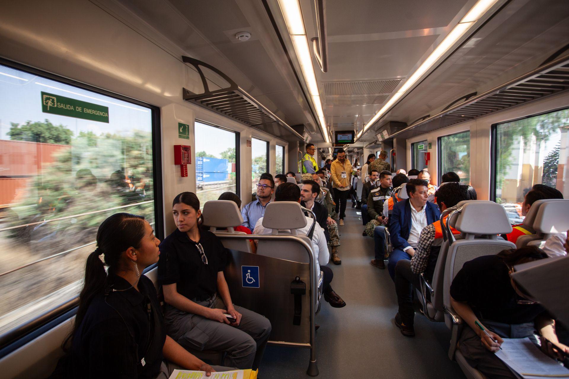 Sheinbaum presume tren al AIFA como parte de infraestructura de primer orden