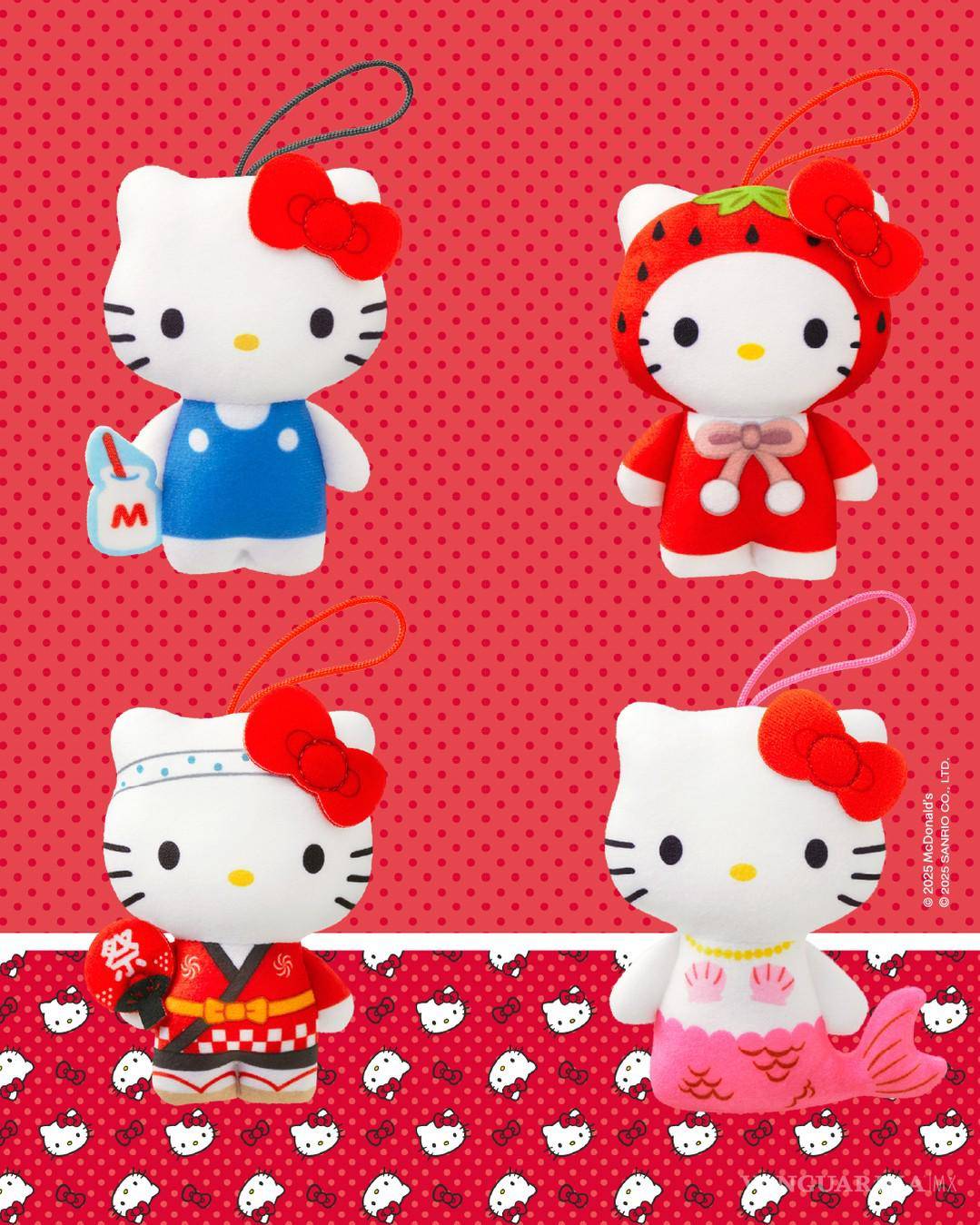 $!¡Hello Kitty llega a McDonald’s! Así es la colección limitada de Sanrio en México