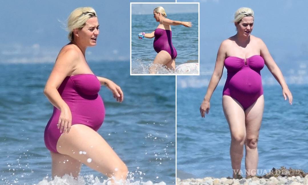 $!Katy Perry luce su embarazo en las playas de Malibu