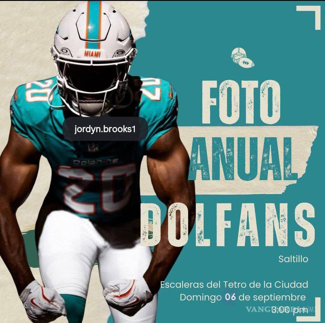 $!Aficionados de los Dolphins en Saltillo se reunirán para su Foto Anual: esta es la fecha y hora