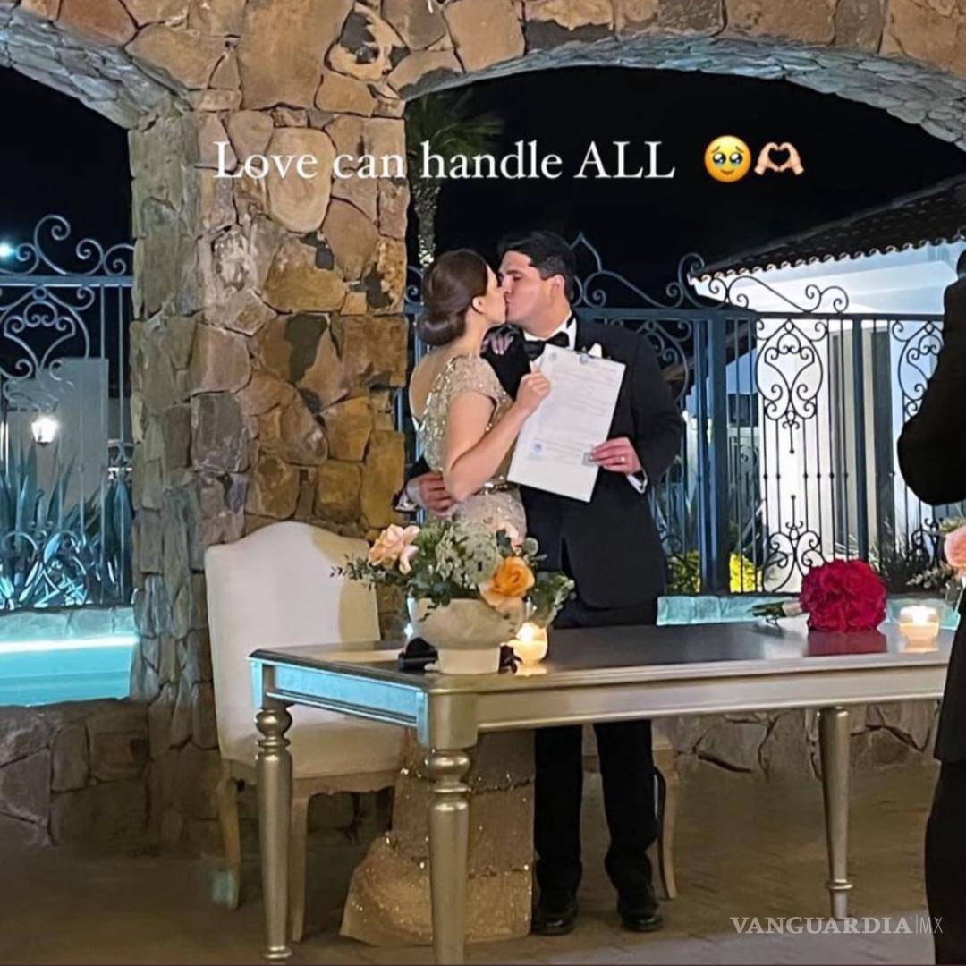 $!A pesar de la violencia sufrida, la pareja logra celebrar su boda, sellando su unión ante sus seres queridos.