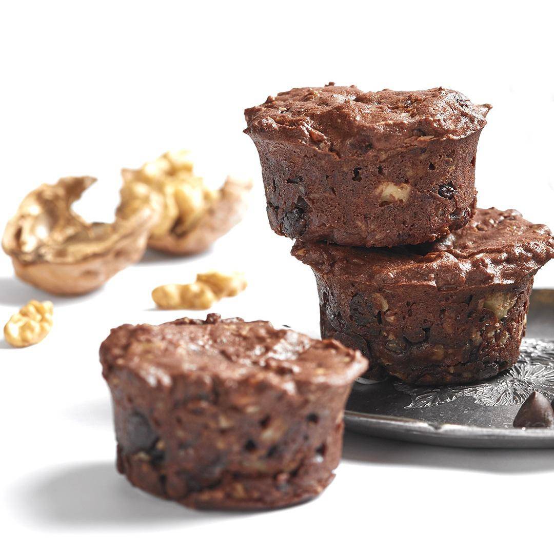 $!'Coulant' de chocolate y nueces. EFE/Tigoût