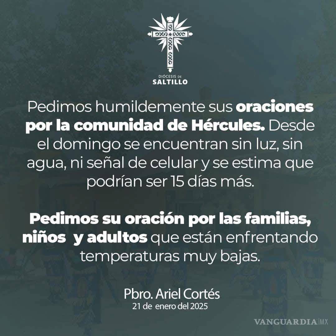 $!Religioso da a conocer la situación apremiante que viven en Hércules.