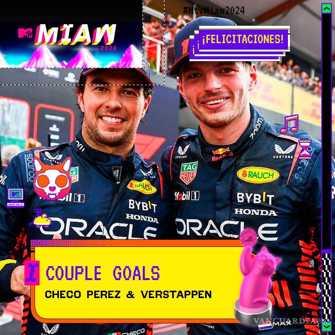 $!Ambos pilotos se alzaron con el trofeo de dicha entrega de premios.