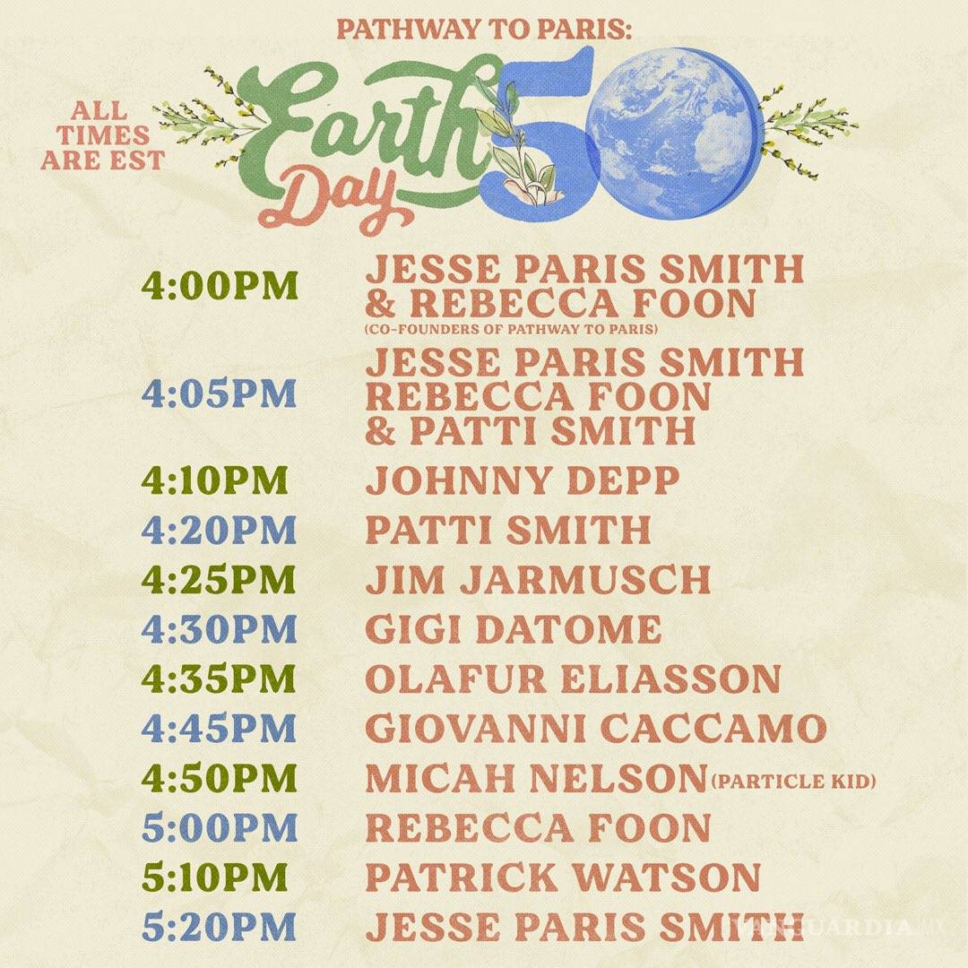 $!Patti Smith le canta a la Tierra... y a Johnny Depp