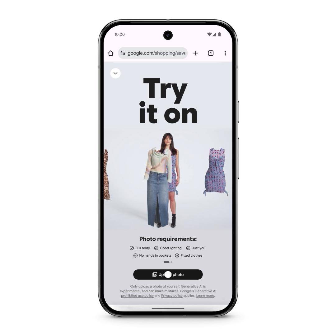$!Google busca revolucionar el mundo de la compra en línea al dejar que los internautas se prueben la ropa en sus propios modelos virtuales,.