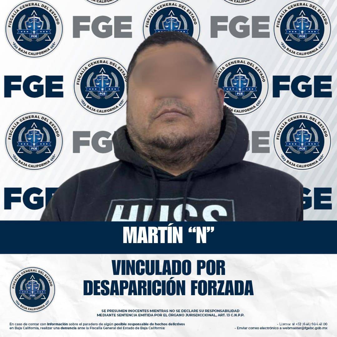 $!Vinculan a proceso a ex policía municipal por desaparición forzada de cinco jóvenes en Ensenada