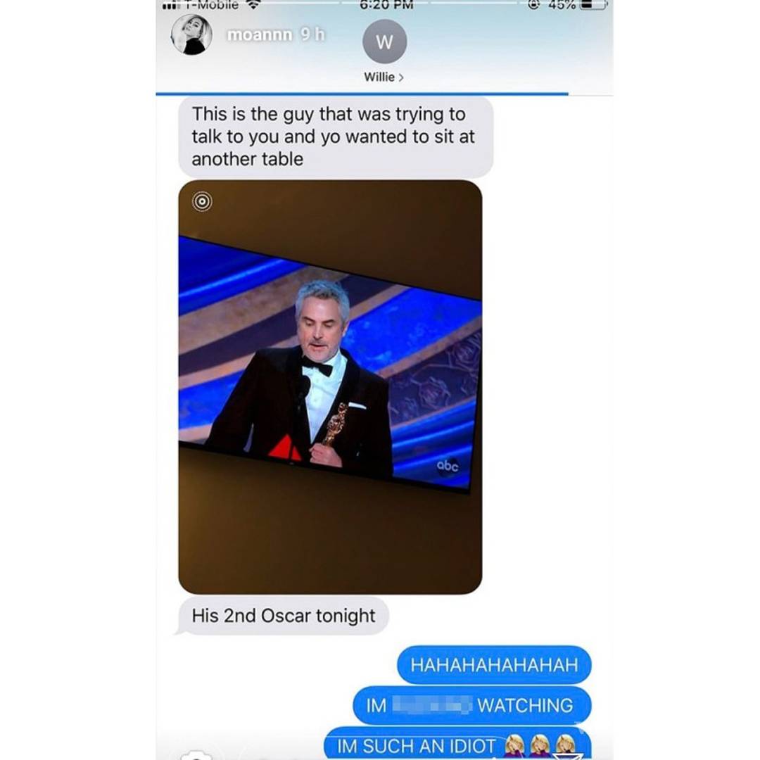 $!Mira la sensual modelo que bateó a Alfonso Cuarón, y que ahora se arrepiente (FOTOS)