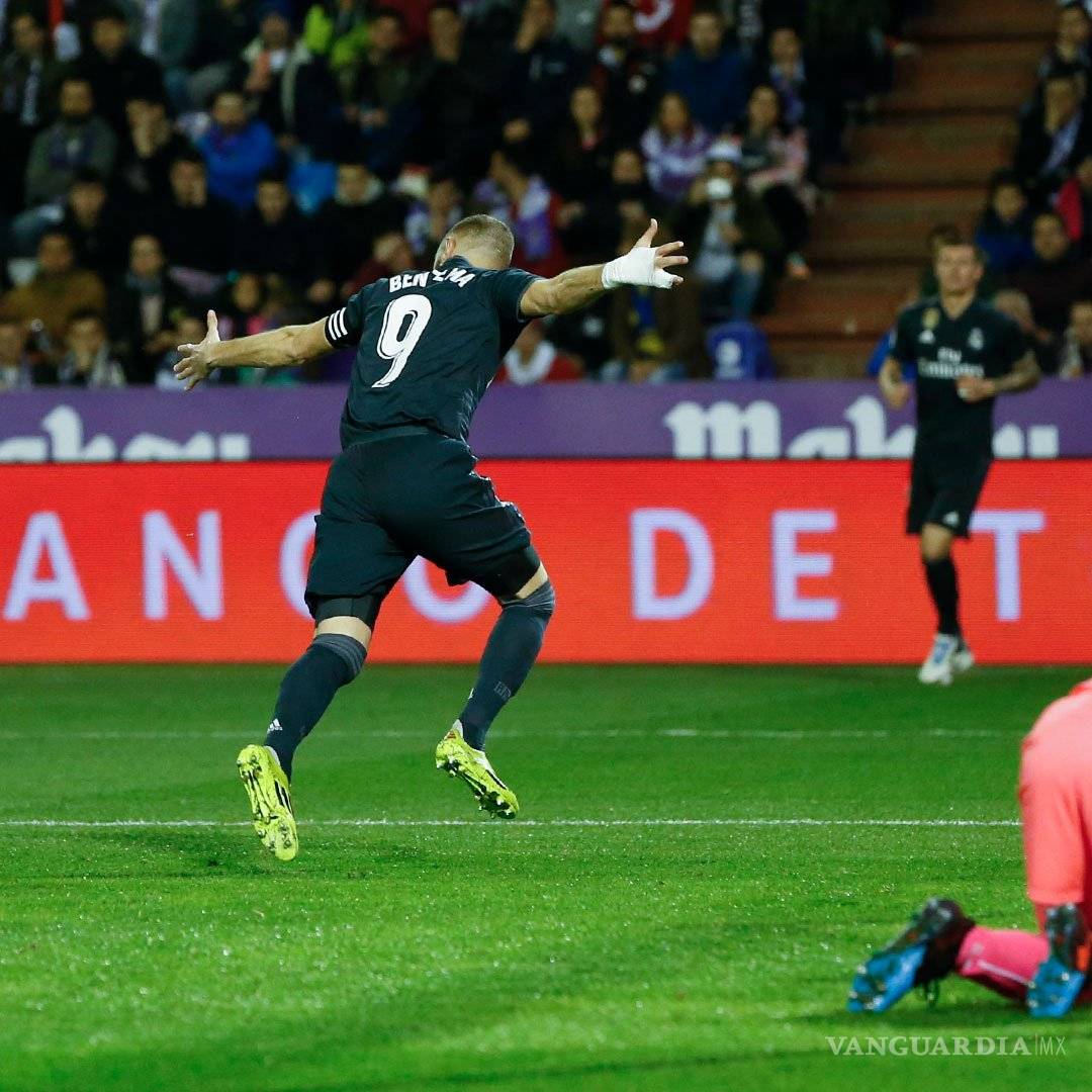$!Real Madrid saca la casta y le da la vuelta al Valladolid en La Liga