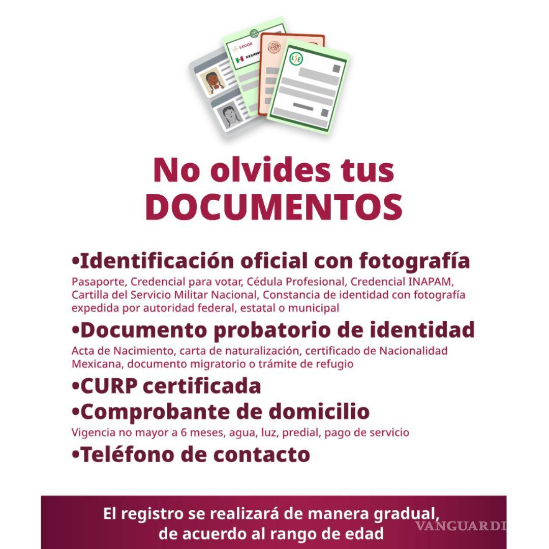 $!Documentos necesarios para tramitar la Credencial del Servicio Universal de Salud en México.