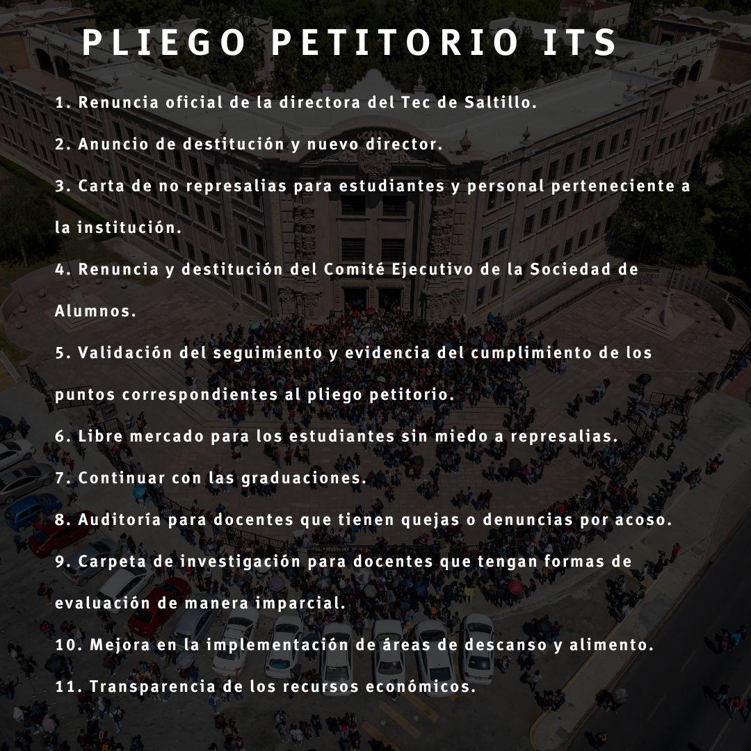 $!Protestar y vencer el silencio: a un año de la manifestación estudiantil del Tec Saltillo por el “No es cantina”