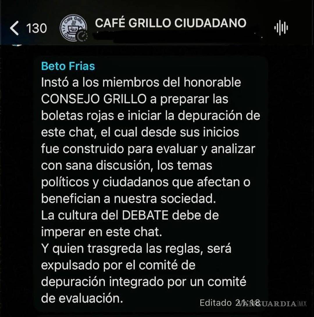 $!Al más puro estilo de los consejos de la Santa Inquisición, que mandaban a la hoguera a los herejes. Vean la expresión de este nuevo Torquemada, DEPURACION.