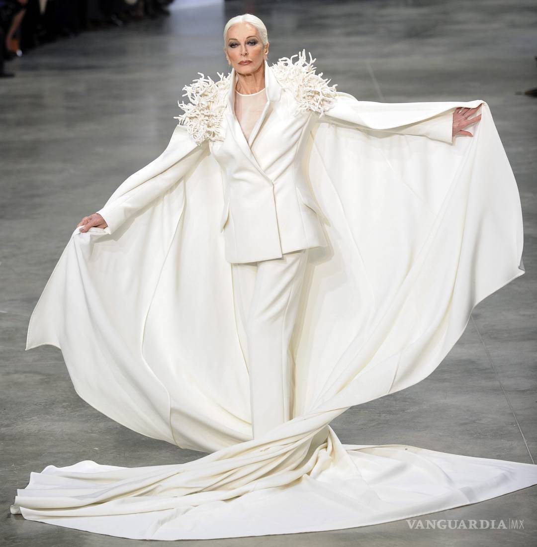 $!Carmen Dell’Orefice, la modelo más longeva del mundo